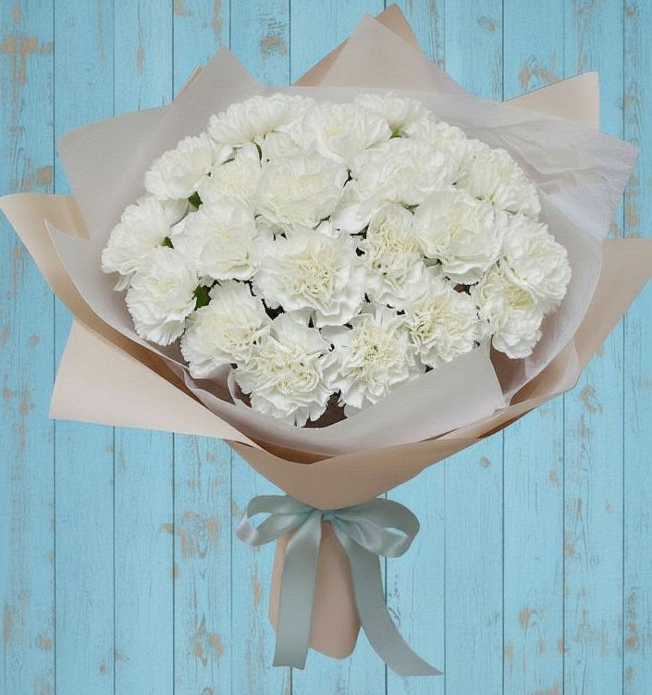 Букет цветов из: Гвоздики в Осеченки