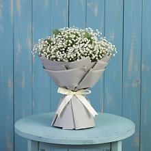 Букет цветов из:  Гипсофила в Осеченки