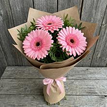 Букет цветов из:  Герберы в Осеченки