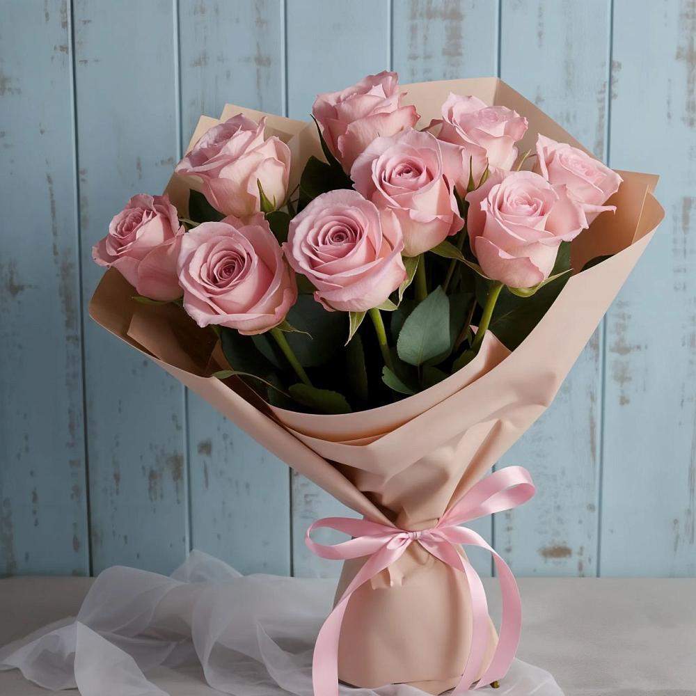 Букет цветов из: Розы в Осеченки