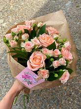 Букет цветов из:  Розы #REPLACE_PRED# Осеченки