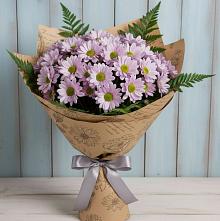 Букет цветов из:  Хризантемы в Осеченки