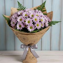 Букет цветов из:  Хризантемы в Осеченки