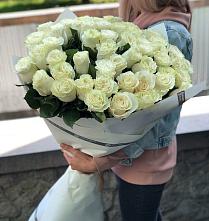 Букет 35 Белых роз #REPLACE_PRED# Осеченки