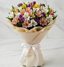 Букет цветов из:  Альстромерии #REPLACE_PRED# Осеченки