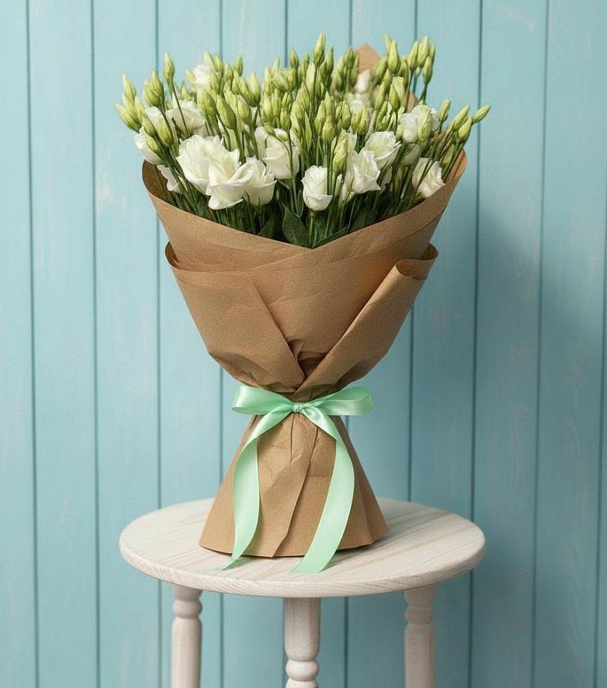 Букет цветов из: Лизиантусы в Осеченки