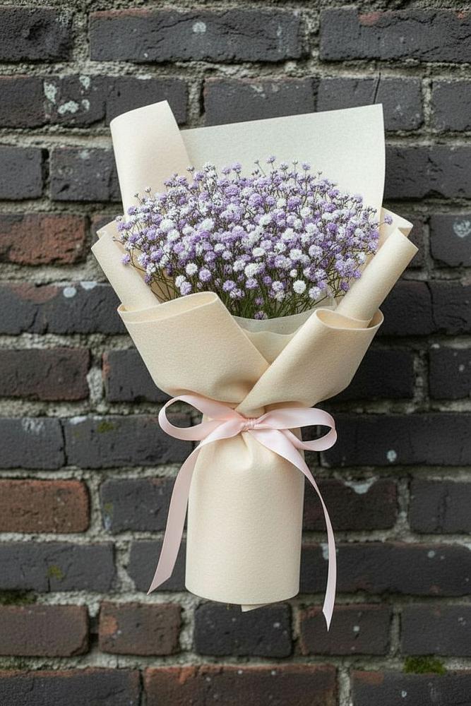 Букет цветов из: Гипсофила в Осеченки