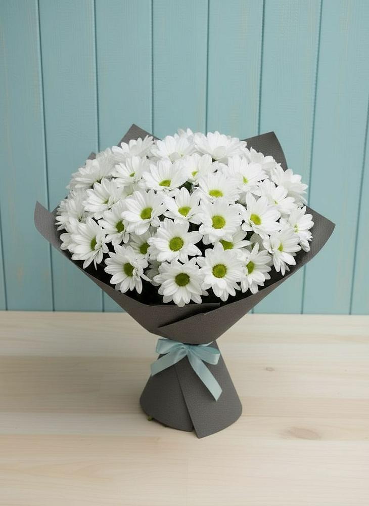 Букет цветов из: Хризантемы в Осеченки