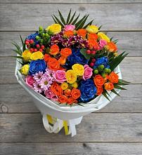 Букет цветов из:  Розы и Хризантемы #REPLACE_PRED# Осеченки