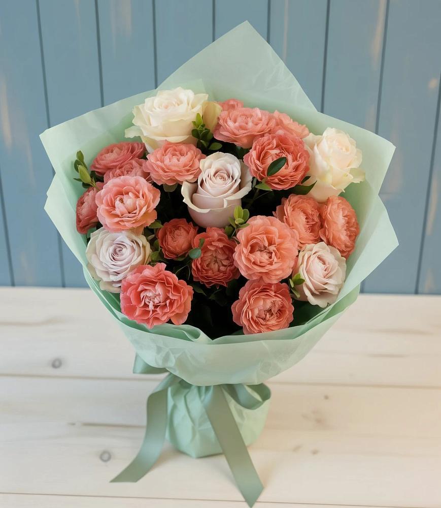 Букет цветов из: Розы в Осеченки