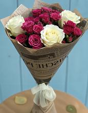 Букет цветов из:  Розы в Осеченки