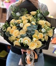 Букет цветов из:  Розы и Лизиантусы #REPLACE_PRED# Осеченки