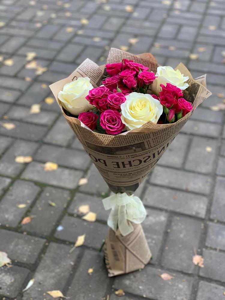 Букет цветов из: Розы в Осеченки