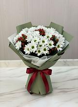 Букет цветов из:  Хризантемы #REPLACE_PRED# Осеченки