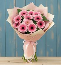 Букет цветов из:  Герберы в Осеченки